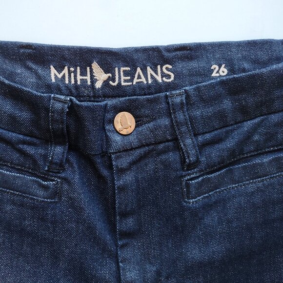 Anthropologie MiH The Marrakesh Mid-Rise Kick Flare Jean Size 26 EUC Boho Chic - Picture 5 of 11